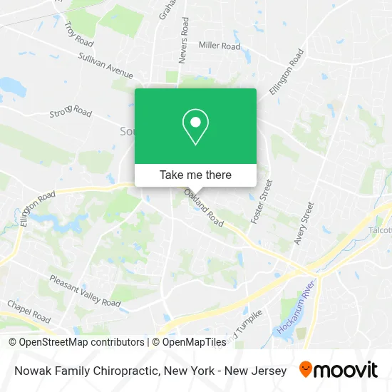 Nowak Family Chiropractic map