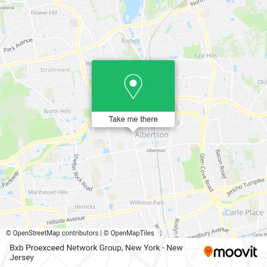 Bxb Proexceed Network Group map