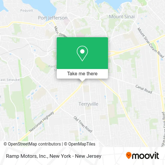 Ramp Motors, Inc. map