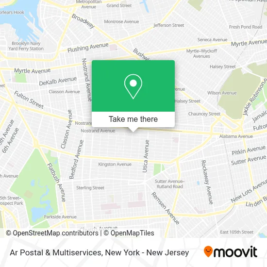 Ar Postal & Multiservices map