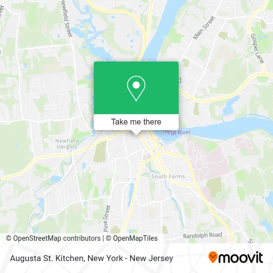 Augusta St. Kitchen map