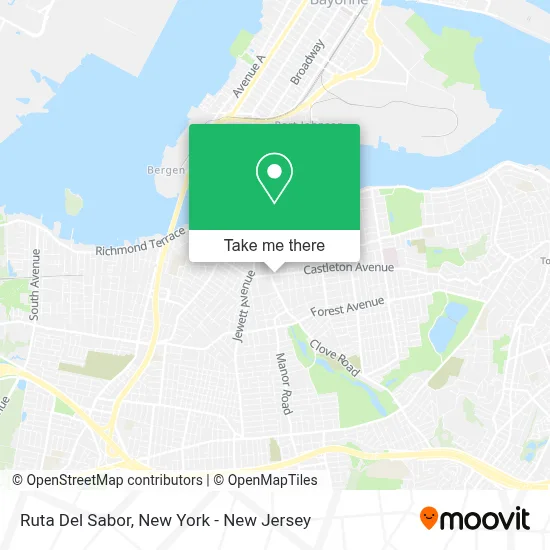 Ruta Del Sabor map