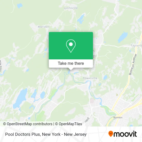 Pool Doctors Plus map