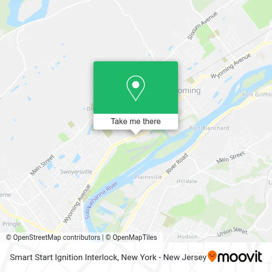 Smart Start Ignition Interlock map
