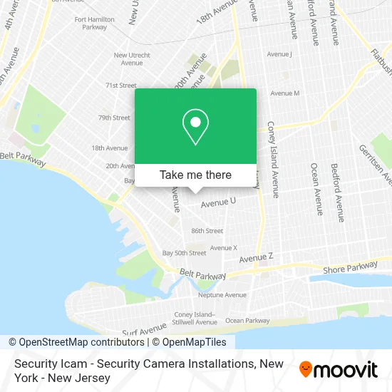 Security Icam - Security Camera Installations map