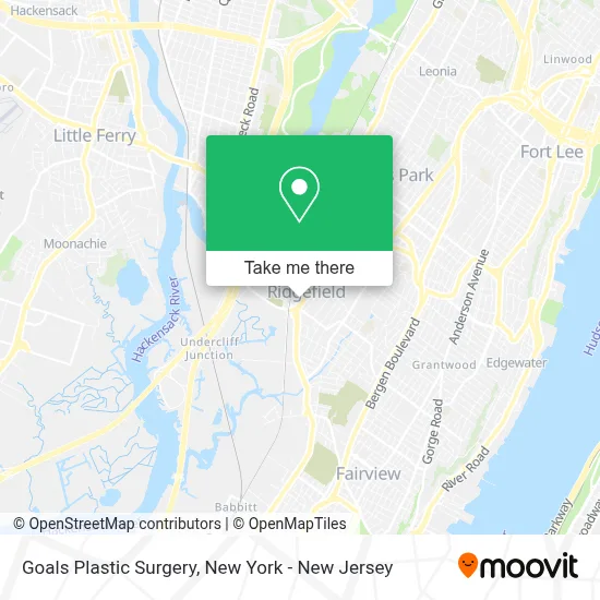Goals Plastic Surgery map