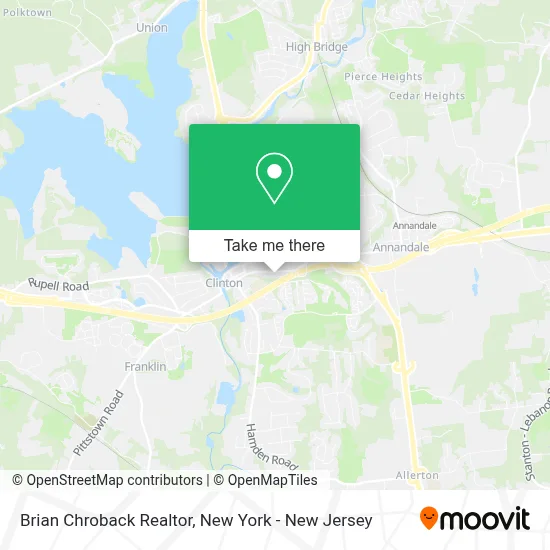 Brian Chroback Realtor map