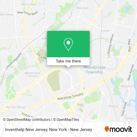 Inventhelp New Jersey map