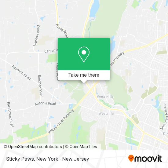Sticky Paws map