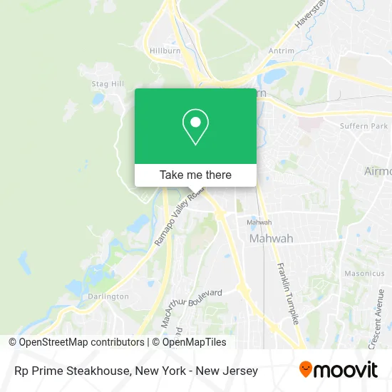 Rp Prime Steakhouse map