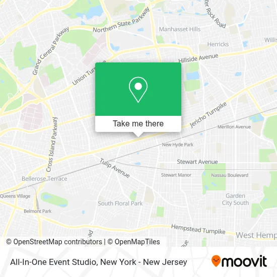 All-In-One Event Studio map
