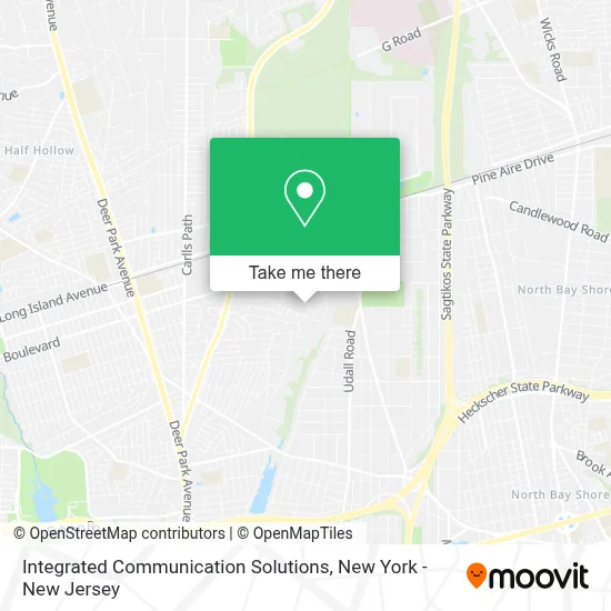 Integrated Communication Solutions map