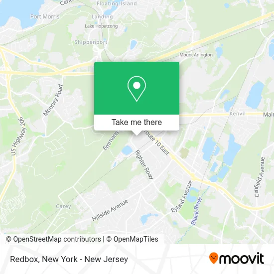 Redbox map