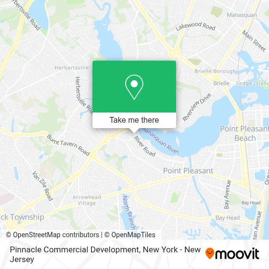 Pinnacle Commercial Development map
