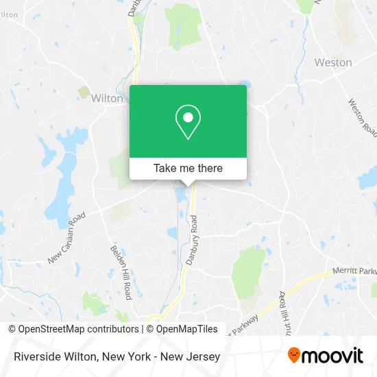 Riverside Wilton map