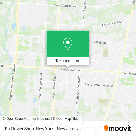 Rc Flower Shop map