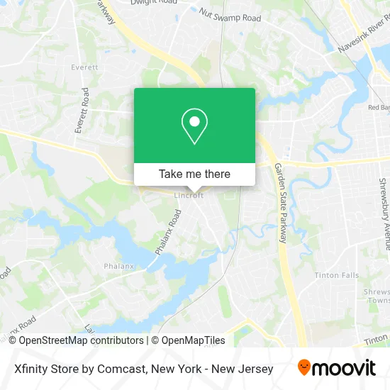 Xfinity Store by Comcast map