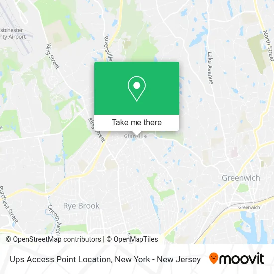 Ups Access Point Location map