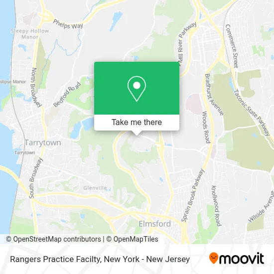 Rangers Practice Facilty map