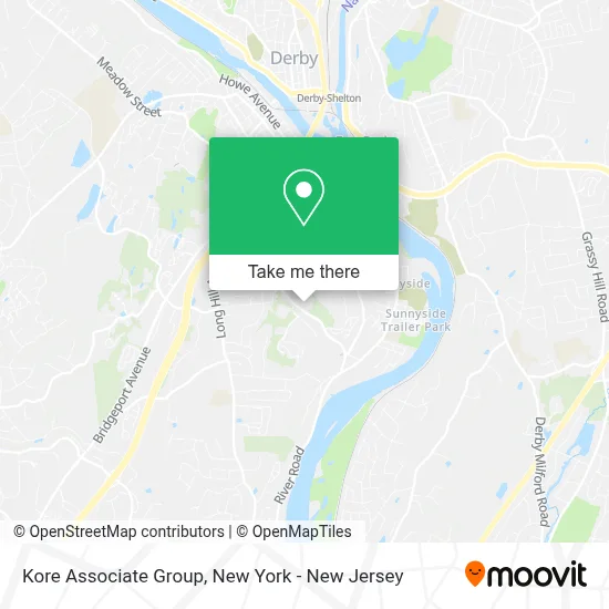 Kore Associate Group map