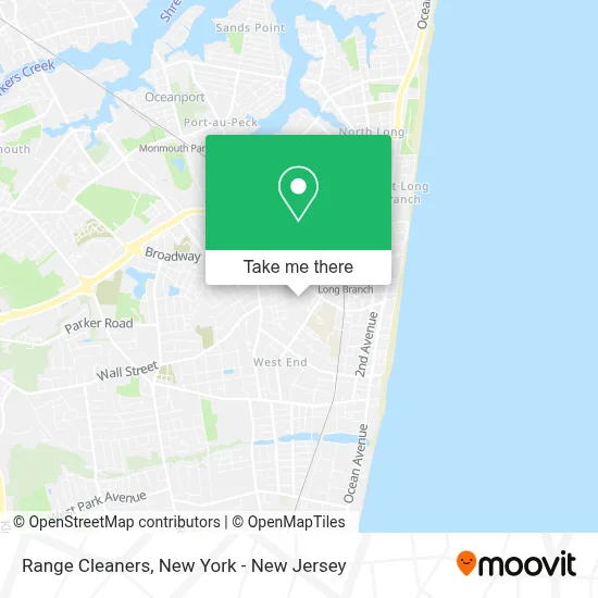 Range Cleaners map