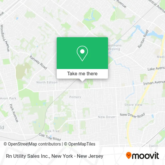 Rn Utility Sales Inc. map