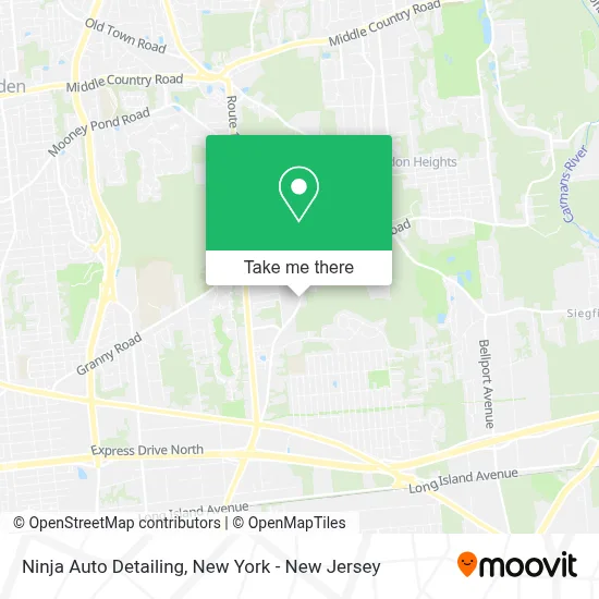 Ninja Auto Detailing map