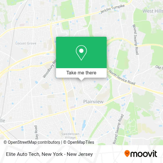 Elite Auto Tech map