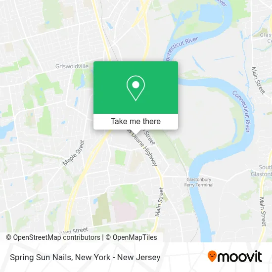 Spring Sun Nails map