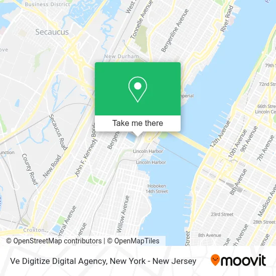 Ve Digitize Digital Agency map