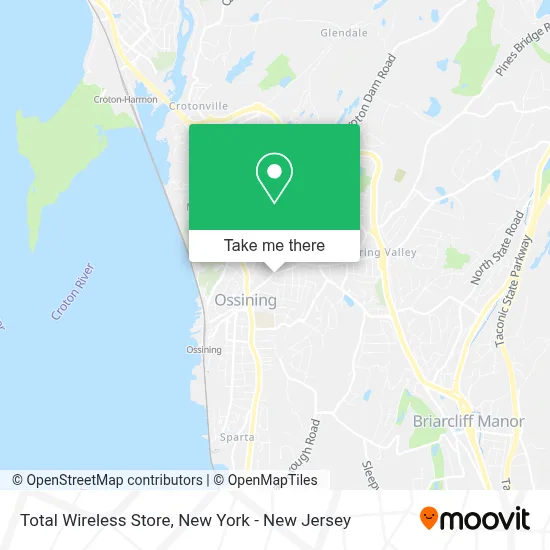 Total Wireless Store map
