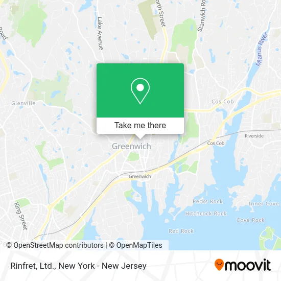 Rinfret, Ltd. map