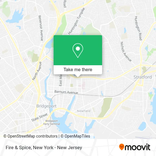 Fire & Spice map