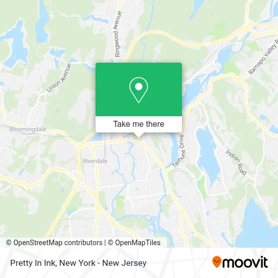 Pretty In Ink map