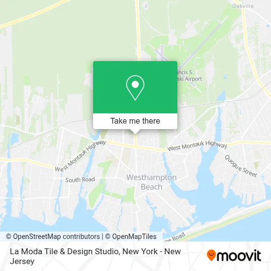 La Moda Tile & Design Studio map