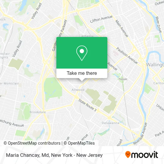 Maria Chancay, Md map