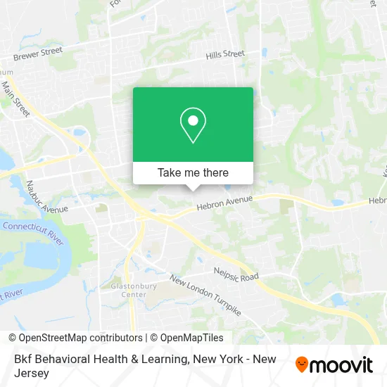 Bkf Behavioral Health & Learning map
