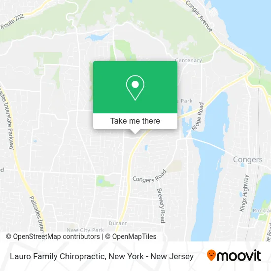 Lauro Family Chiropractic map