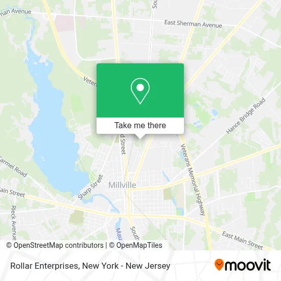 Rollar Enterprises map