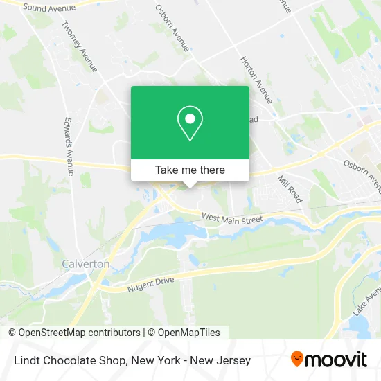 Lindt Chocolate Shop map