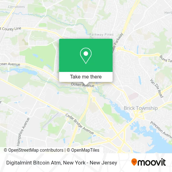 Digitalmint Bitcoin Atm map