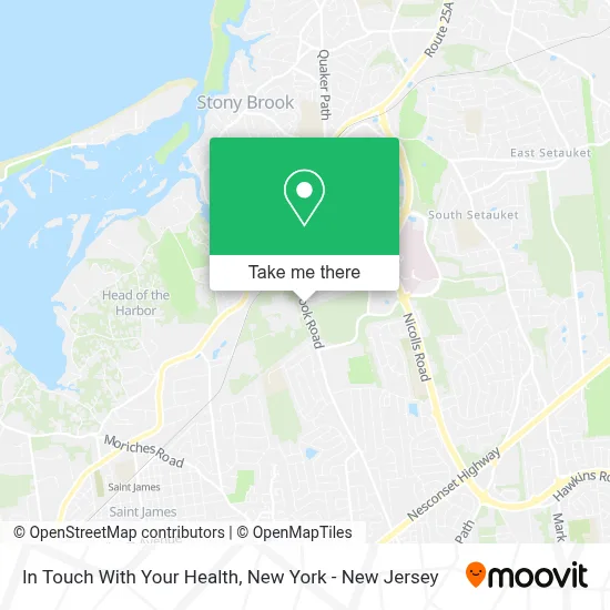 In Touch With Your Health map
