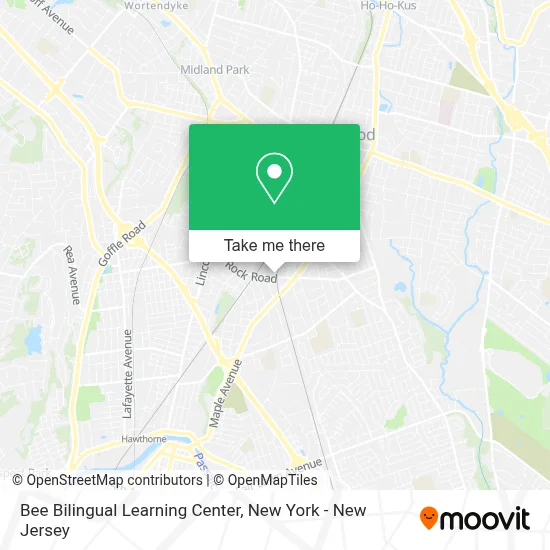 Bee Bilingual Learning Center map