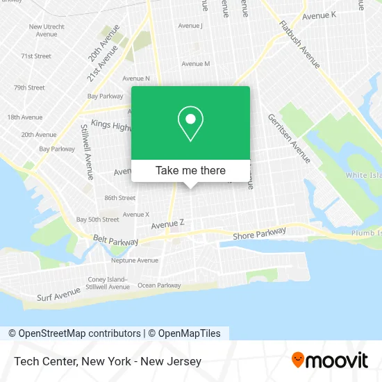 Tech Center map