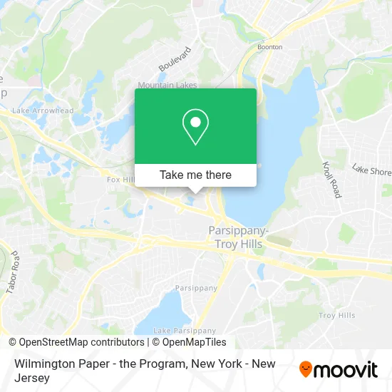 Wilmington Paper - the Program map