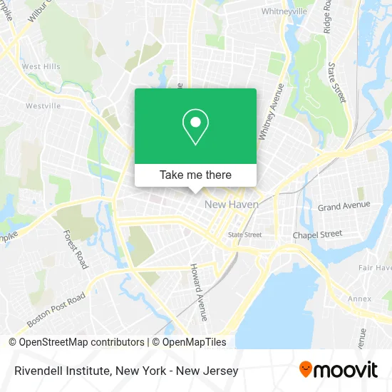Rivendell Institute map