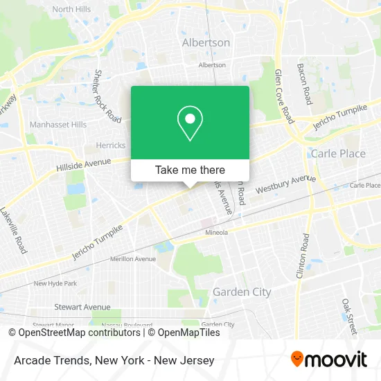 Arcade Trends map