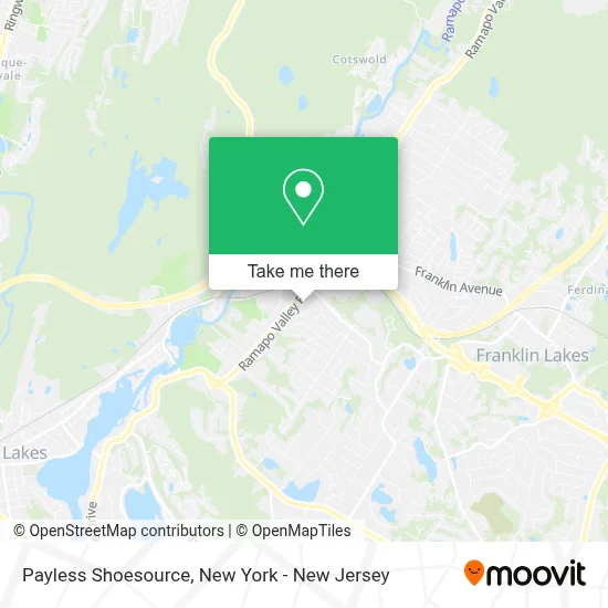 Payless Shoesource map