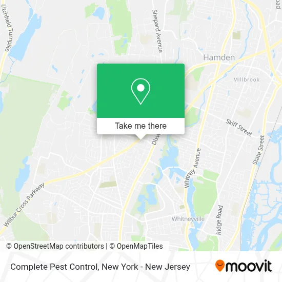 Complete Pest Control map