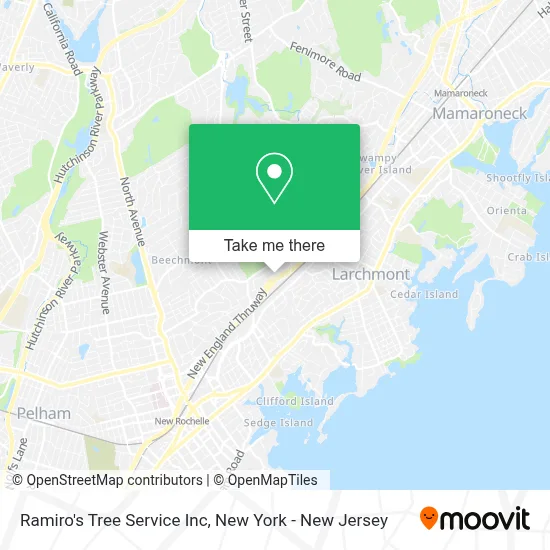 Ramiro's Tree Service Inc map